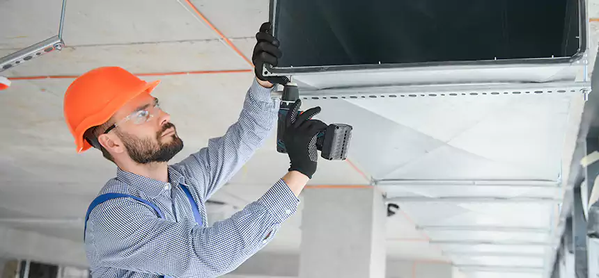 Roof Cap & Exterior Hood Lint Buildup Removal – Rialto